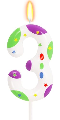 Decoración para tarta de cumpleaños con temática de dibujos animados, número 3, diseño de dibujos animados, astronauta, robot, juguete de dibujos animados, suministros de decoración para fiestas de
