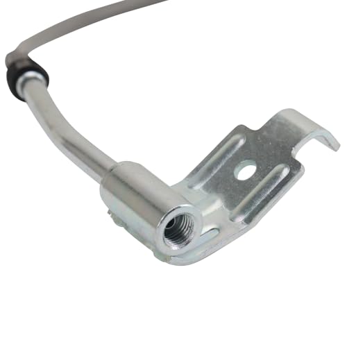 Image of TRQ Rear Brake Hose Set Compatible with 2008-2012 Jeep Wrangler