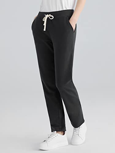 Weintee Women's Petite Cotton Sweatpants with Pockets2