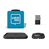 Catchbox Plus Pro Throwable Microphone System with 1 Blue Cube, 1 Grey Clip, 1 Wireless Charger, and 1 Dock