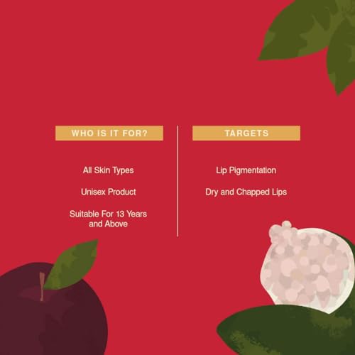 Image of Juicy Chemistry Lip Serum, 2 ml for Pigmented & Chapped Lips - Certified Natural Lip Conditioning Serum with Glycerine | Finger Lime & Liquorice penetrates the skin's deeper layers to regenerate cells, increase suppleness and aid hydration while providing a clear shine.