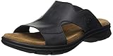 Altura del tacón: 4,00 cm Panama Jack Robin Basics, Sandalias con Punta Abierta Hombre, Negro (Negro C1), 41 EU