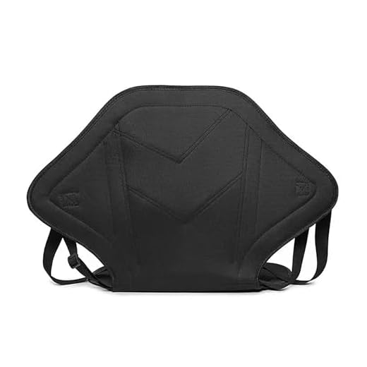 Genérico Asientos De Kayak con Respaldo Nylon Ajustable Impermeable 62x64x25.20cm Asiento Tabla Paddle Surf Ajustable con Soporte Lumbar para Camping Playa Adultos En Pescas Exterior Conciertos