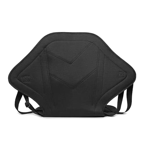 Genérico Asientos De Kayak con Respaldo Nylon Ajustable Impermeable 62x64x25.20cm Asiento Tabla Paddle Surf Ajustable con Soporte Lumbar para Camping Playa Adultos En Pescas Exterior Conciertos