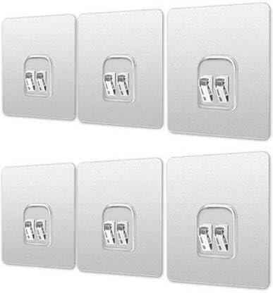 Vaisag house Wall Hanging Sticker for Multi per use Magic Adhesive Sticker for Bathroom Self Corner Shelves 6 sticker only (B0CBV53XKT) Amazon Price History, Amazon Price Tracker