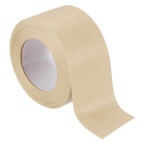 PATIKIL Ruban de calfeutrage 1.5" x 10.5 pi, adhésif étanche pour toilette baignoire cuisine salle bain