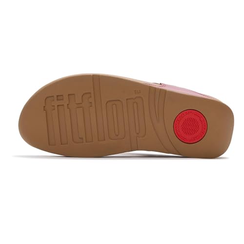 Image of FitFlop Womens Lulu Leather Toe Post Sandals