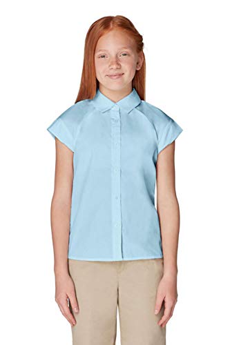 French Toast Girls' Short Sleeve Raglan Blouse