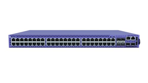 Image of Extreme Networks ExtremeSwitching 5420M-48W-4YE 48-Port 90W PoE+ Modular Ethernet Switch - 4X 25GbE SFP28 Uplinks, Stackable, Layer 3, ExtremeCloud IQ Cloud-Managed