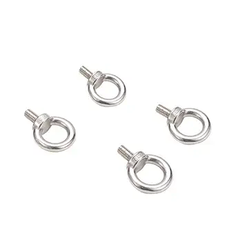 MroMax M6/M8/M10 Metric Thread Machinery Shoulder Lifting Eye Bolt