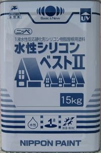 Amazon.co.jp: 日本ペイント 水性シリコンベストII艶有 標準色