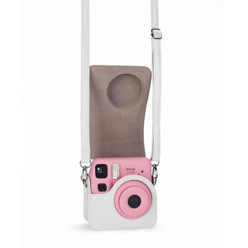 Funda protectora Phetium para cámara Instax Mini SE blanca miniatura 3
