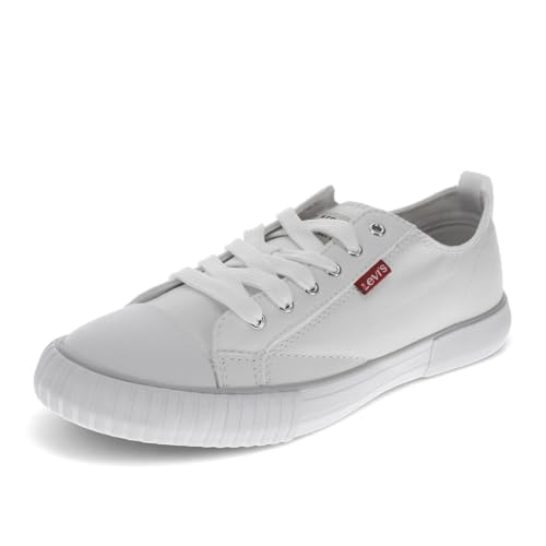 Levi's Women's Anika C CVS Sneaker, White, 8.5