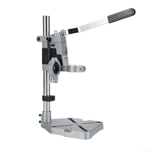 Support de perceuse électrique réglable en aluminium avec sécurité (double trou)