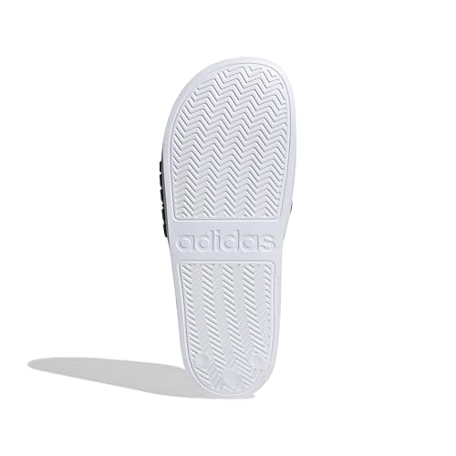 Image of adidas Women ADILETTE SHOWER Synthetic Swim Slide FTWWHT /GOLDMT /BOGOLD | LUT50