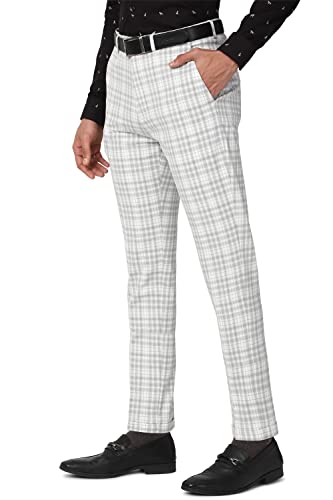 Image of Peter England Men's Carrot Fit Pants