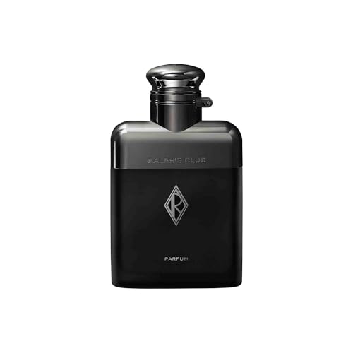 Ralph Lauren Ralph's Club Parfum for Men, Intense Ambery Woody Fragrance with Bright Mandarin, Sweet Apple, Spicy Cardamom, Lavandin, Vetiver and Warm Patchouli, Masculine Aftershave, 50ml