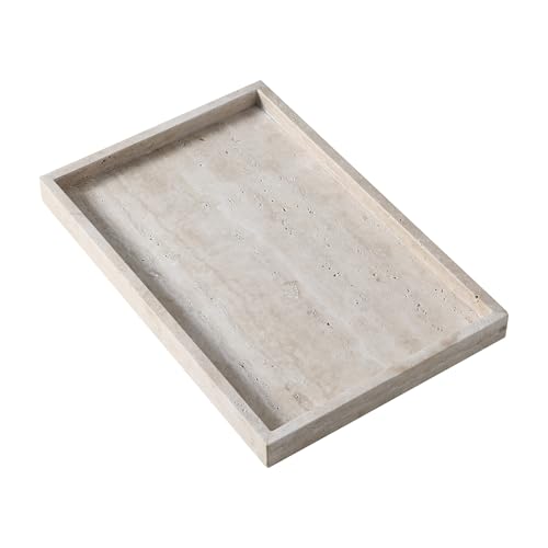 BUICCE Rectangular Decorative Serving Tray,Modern...