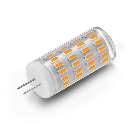 eufeifeiegds 12V G4d 63LED 4014SMD 5W Z~bNR[v 360xƖ VfA LEDd ƒp(Warm white)