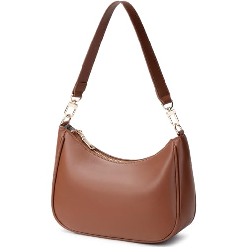 Image of CYHTWSDJ Shoulder Bags for Women, Cute Hobo Tote Handbag Mini Clutch Purse with Zipper Closure