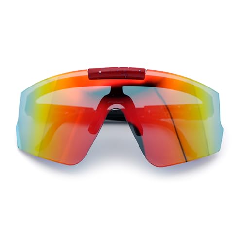 SA106 Boys Size Flip Up Shield Rimless Adjustable Arm MTB Sport Sunglasses