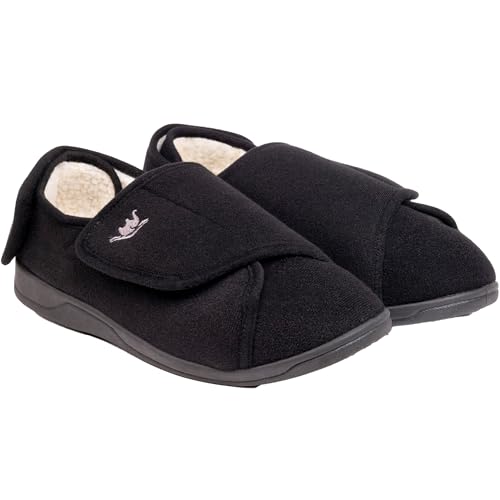 Women's Memory Foam Diabetic Slippers