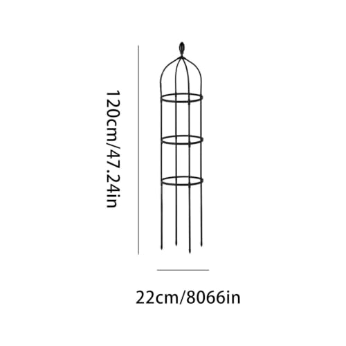 Estructura de jardín decorativa de hierro con forja elegante 3
