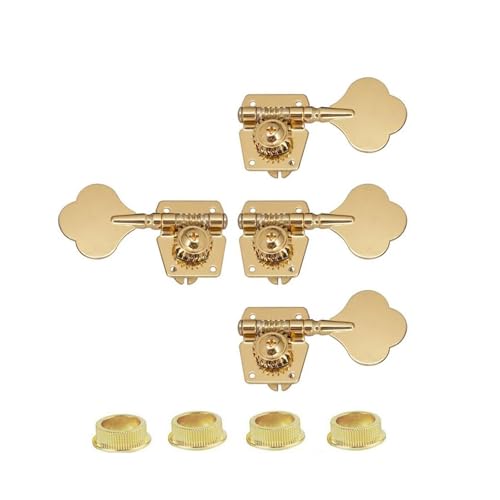 Bouton de réglage pour guitare 1L3R doré - Mécaniques basses ouvertes débutant