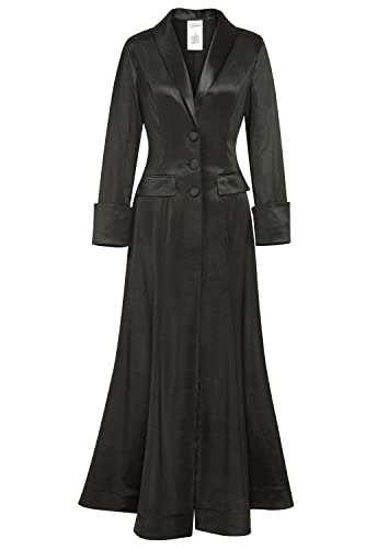 CHIC STAR Womens Satin Maxi Coat