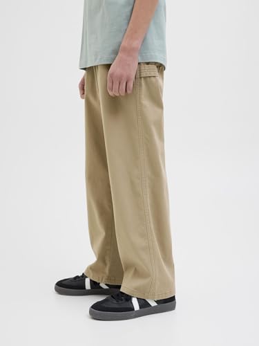 Jack & Jones Jpstalex Co Jjcarpenter Pantalon pour garçon, Elmwood/Détail:Stitching W. DTM, 152