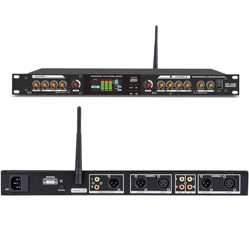 Excitateur de performance audio KTV avec processeur avant et entrées microphone multicanal