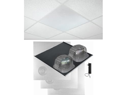 OWI Audio 2X2VG-HD2S64 Integratable Amplified in-Ceiling Speaker; 4 Speaker Package; Includes (4) 6