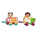 CoComelon Lane Little Vehicle 2-Pack Bundle - Nina’s Bunny Buggy and Cece’s Kitty Cart - Free-Wheeling Toy Vehicles - Fun, Engaging Toy for Toddlers - More to Collect