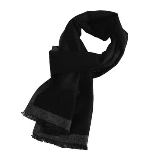 Bufandas de cachemira para hombre de alta calidad: abrigo premium de invierno con texturas suaves