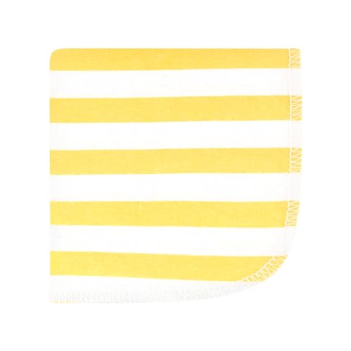 Image of Hudson Baby Unisex Baby Flannel Cotton Poly Washcloths, Sports Fan 10 Pack, One Size