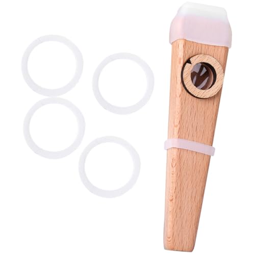Kazoo portable forte résonance ABOOFAN en bois, membrane acoustique pour ukulélé et clavier