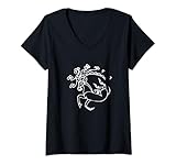 Photo Gallery donna t-shirt con tatuaggio della sacerdotessa della fanciulla di ghiaccio della russia antica maglietta con collo a v Photo Gallery donna t-shirt con tatuaggio della sacerdotessa della fanciulla di ghiaccio della russia antica maglietta con collo a v