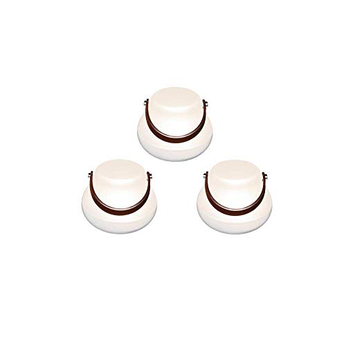 Nordic D'luxx 10333 Lighting, Plastic, One Size, White With Brown Accent, één maat
