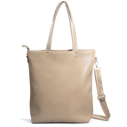 Bolso Tote Vertical para Mujer con Correa Removible en Cuero Vegano miniatura 1