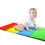 [Almacenamiento conveniente] El diseño de 5 cm de la colchoneta de ejercicio le permite cambiar la superficie a una forma compacta para un almacenamiento ordenado cuando no esté en uso.