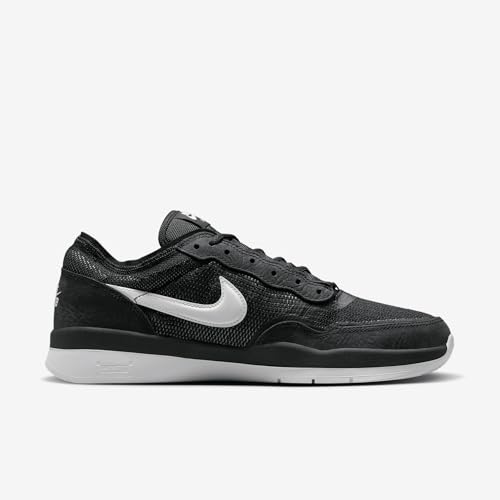 Image of Nike SB PS8 Men's Shoes (FV8493-003, Black /Black /White /White) Size 14