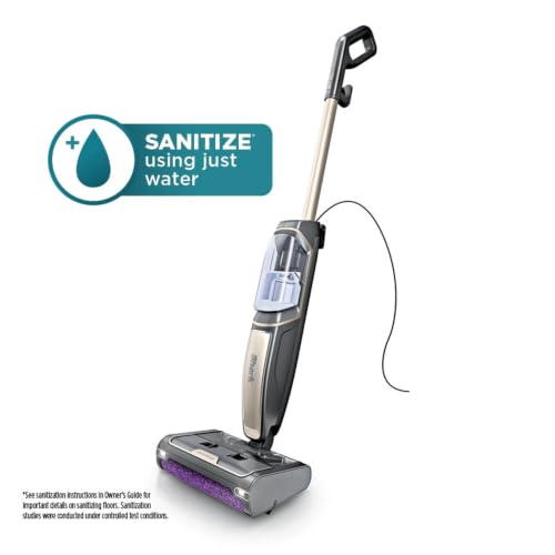 Image of Shark Steam Pickup Lightweight 3-in-1 Steam Mop Cleaner Picks Up Debris, Deep Scrubs & Steam Sanitizes - All At Once for Home with Sealed Hard Floors like Hardwood, Tile & Laminate, SD201