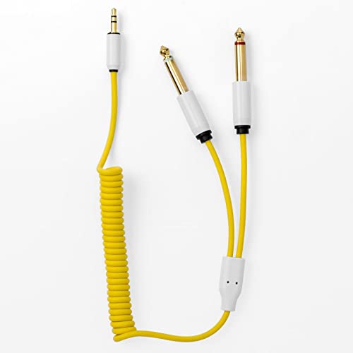 Câble audio Candycord résoudre nœuds mini jack vers 2 prises jack droites