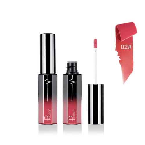 Lápiz labial mate hidratante de larga duración para labios líquido, maquillaje de labios para mujeres y niñas, juego de maquillaje líquido mate