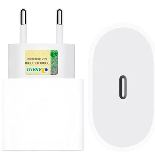 Fonte Carregador Turbo USB-C 30W Universal Tipo C Premium Compatível com iPhone, Samsung, IOS/Android Ultra Rápido Power Delivery Homologada