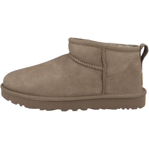 UGG Bottes Classic Ultra Mini pour femme, Caribou, 37 EU