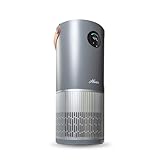 Hunter Fan Company Humidifier and Air Purifier In One, Advanced Filtration Air Purifiers for Home, Air Purifiers for Home Pets, Humidifiers for Bedroom and Humidifiers for Bedroom Baby, Grey/Silver