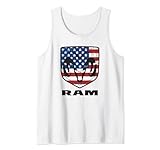 Ram Trucks Schild Flagge Tank Top