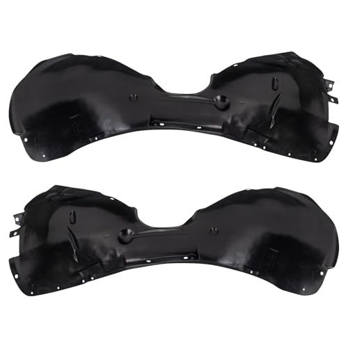 Image of TRQ Inner Fender Liner Set Compatible with 2009-2013 Volvo C30 VO1248115 VO1249115