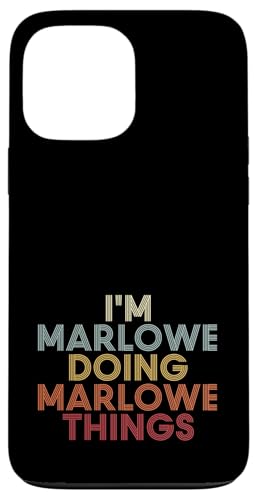 Marlowe Name Marlowe Personalized Name First Given �X�}�z�P�[�X iPhone 13 Pro Max �p